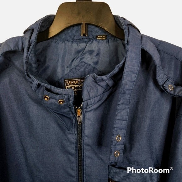 Members Only Mens Classic Iconic Racer Full Zip Jacket Size XLT - Picture 3 of 10